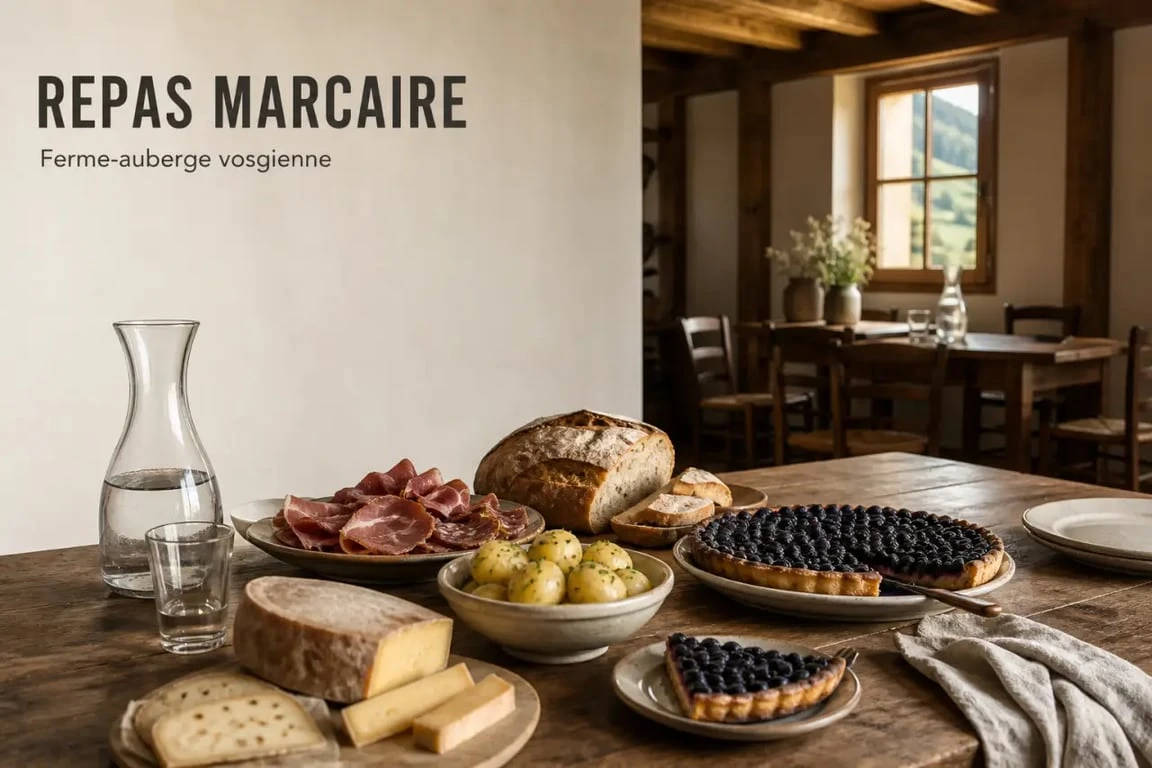 Randonnée vosges 2 jours ferme auberge avec repas marcaire dans une ferme-auberge vosgienne