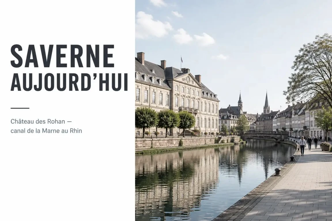 Que faire à Saverne aujourd’hui : centre-ville, château des Rohan et quais du canal