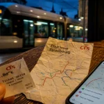 Plan tram Strasbourg : lignes et correspondances CTS
