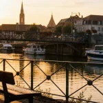 Que faire à Saverne aujourd’hui : vue du canal de la Marne au Rhin, port de plaisance