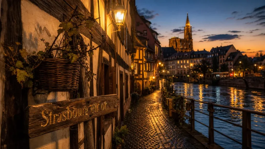 Que faire en Alsace : chemin alsacien vers Strasbourg