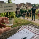 Randonnée gourmande Alsace : vin et dégustation au bord des vignes
