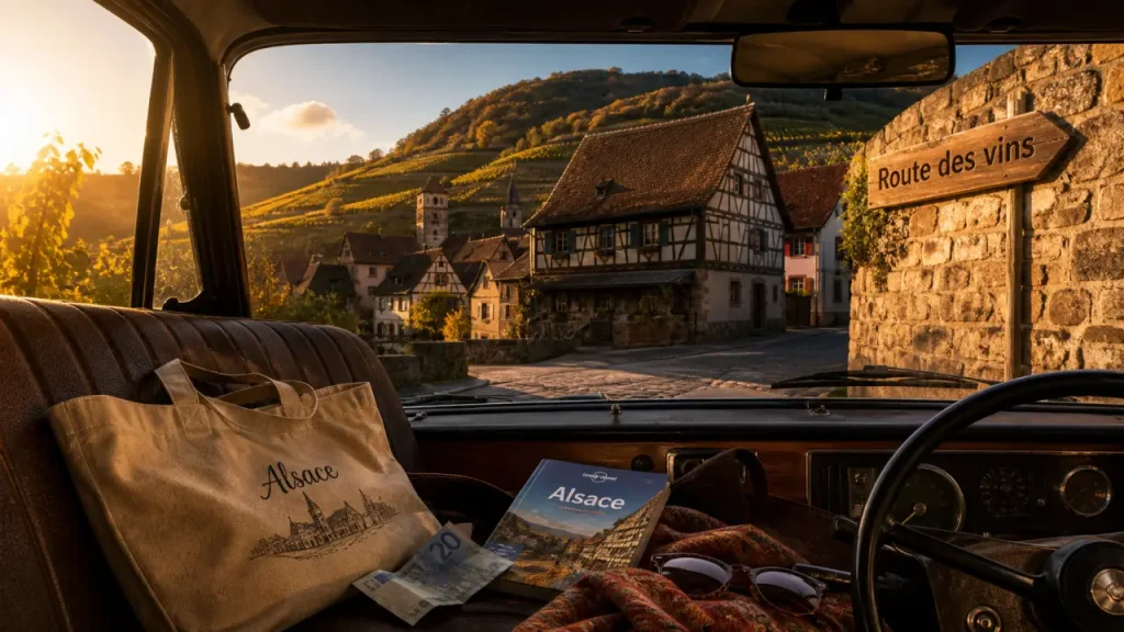 Sortir ce week end en alsace : village alsacien et Route des vins