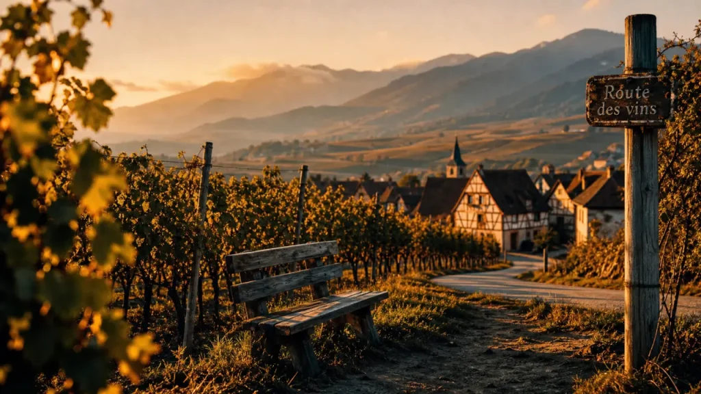 Visiter l’Alsace : vignoble et route des vins à l’aube dorée