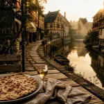 Week end alsace à Colmar : winstub, Route des vins et pavés au coucher du soleil