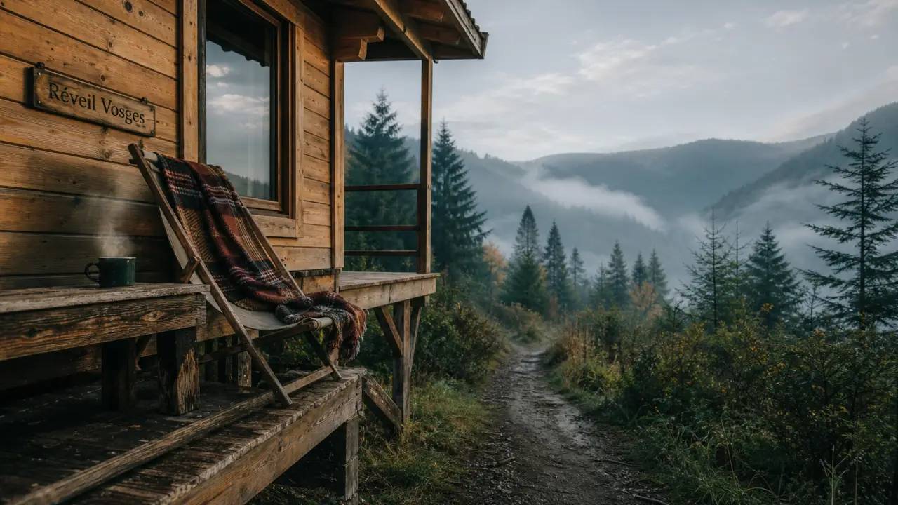 Week end insolite alsace : cabane sur pilotis dans les Vosges