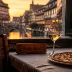 À visiter absolument en Alsace : route des vins, tarte flambée et vin à Colmar