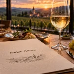 Baden Alsace restaurant : table alsacienne au vignoble du Rebland
