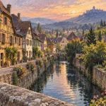 Coin a visiter en alsace : Eguisheim, vignes et Haut-Koenigsbourg