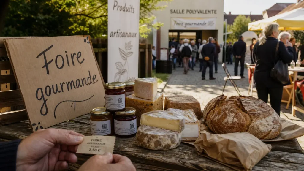Foire en alsace ce week end : marché gourmand, fromages et confitures