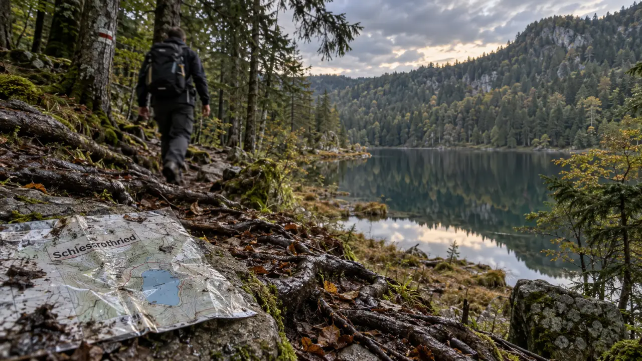 lac de schiessrothried, randonnée à pied vers le lac glaciaire
