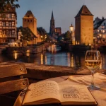 Lieux à visiter en Alsace : Strasbourg, canaux et Route des Vins au golden hour