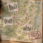 Mon week end en alsace : carte itinéraire, villages et vignes