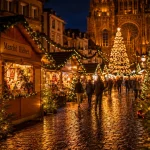 Où se trouvent les marchés de Noël à Strasbourg : marché de Kléber sur la Grande Île