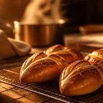 Pain alsacien Mauricette pochée au bicarbonate, grille et eau bicarbonatée