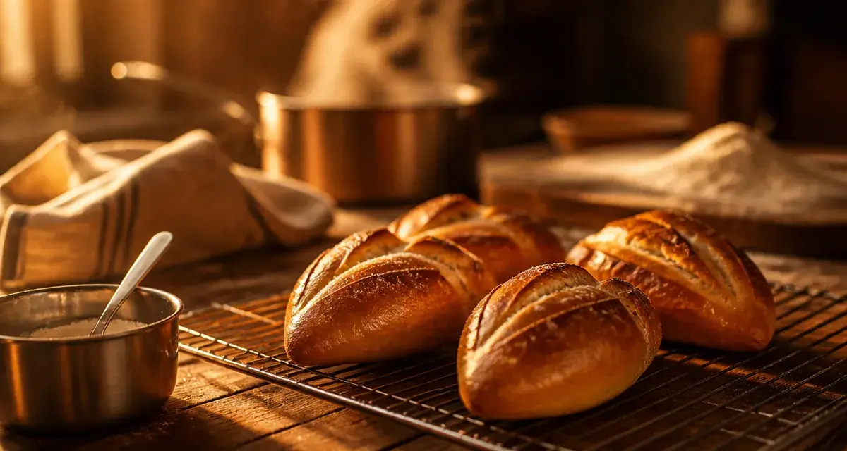 Pain alsacien Mauricette pochée au bicarbonate, grille et eau bicarbonatée