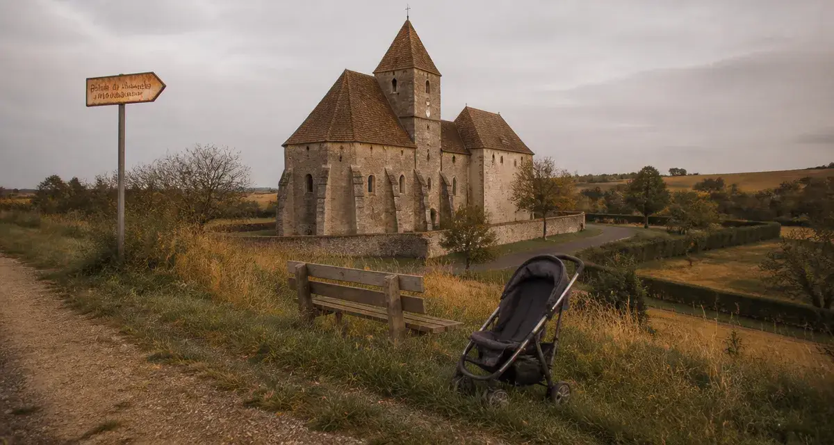 Que faire ce dimanche en Alsace Bossue : église fortifiée et chemin de campagne