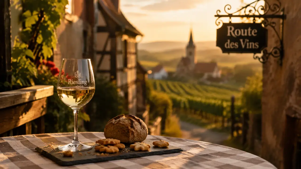 Que faire demain en alsace : dégustation Riesling en Route des Vins