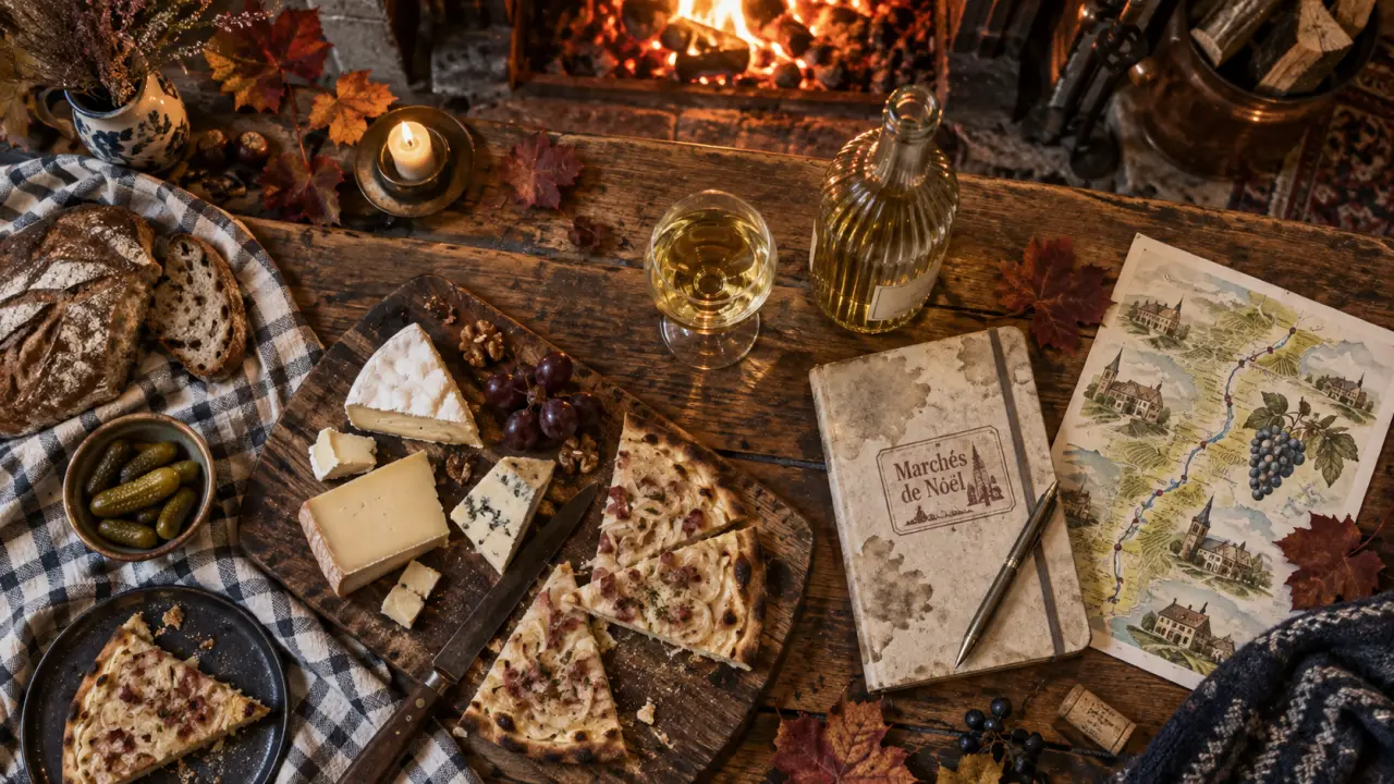 Que faire en alsace en novembre : vin d’Alsace et marché de Noël