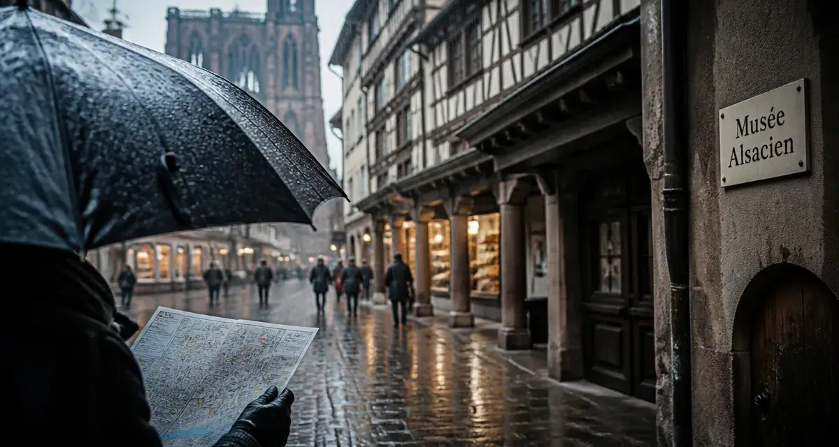 Parapluie et Musée Alsacien à Strasbourg : que faire en Alsace quand il pleut