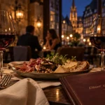 Restaurant strasbourg romantique : dîner en amoureux, vin et assiette à partager
