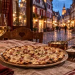 Vacances Alsace que faire : tarte flambée et Route des vins à Colmar