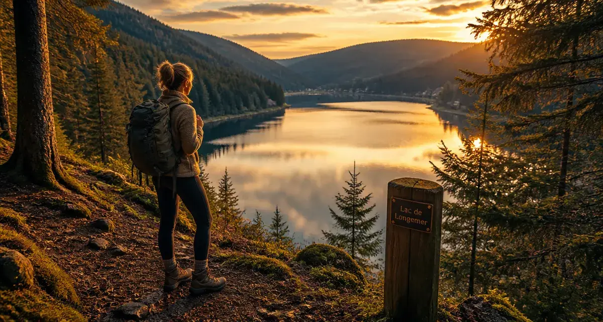 Vosges vacances été : randonnée au lac de Longemer
