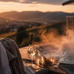 Week end en amoureux avec jacuzzi privatif en Alsace, vapeur et vignobles aux Vosges