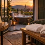 Week end pas cher alsace spa : chambre d’hôtes avec bain à remous extérieur