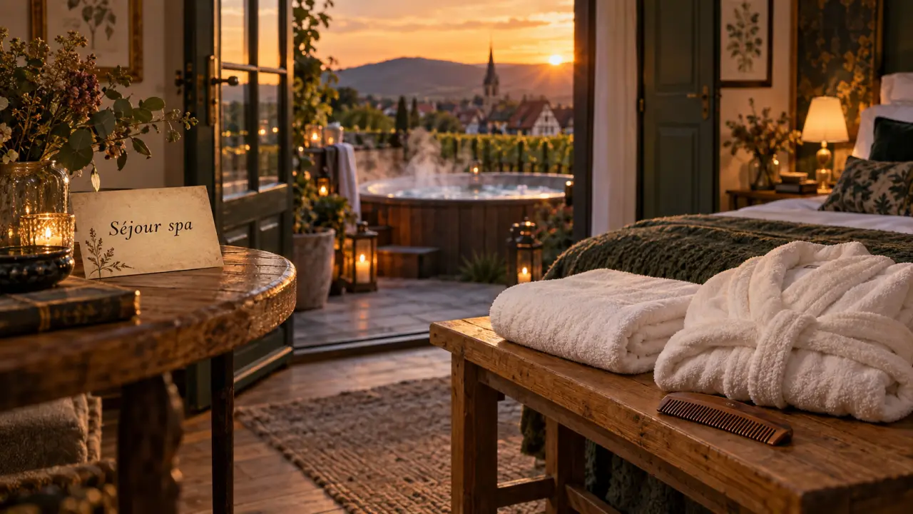 Week end pas cher alsace spa : chambre d’hôtes avec bain à remous extérieur