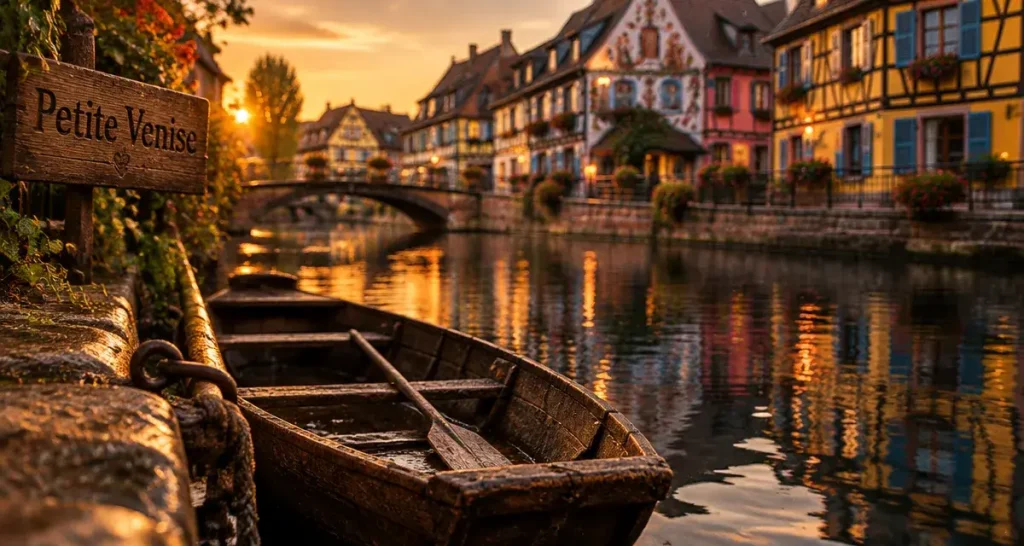 Colmar week end : Petite Venise, maisons à colombages et reflets sur les canaux