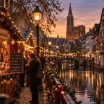 Les plus beaux marchés de noel strasbourg : chalets illuminés dans la Petite France