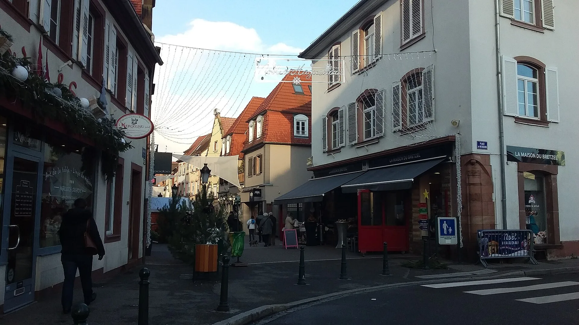 Le centre d'Haguenau et ses façades