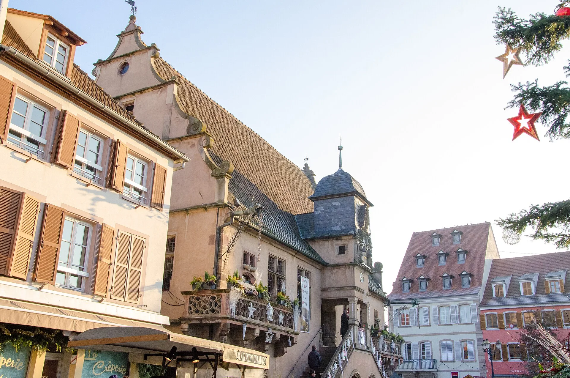 La Metzig de Molsheim décorée pour Noël