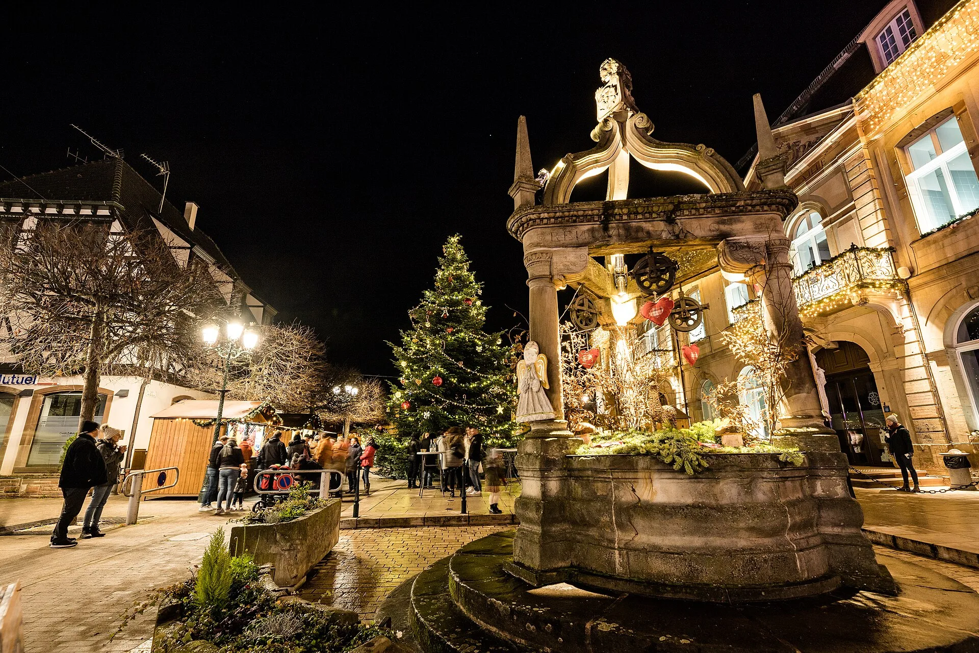 Le marché de Noël de Rosheim lors d'une précédente édition