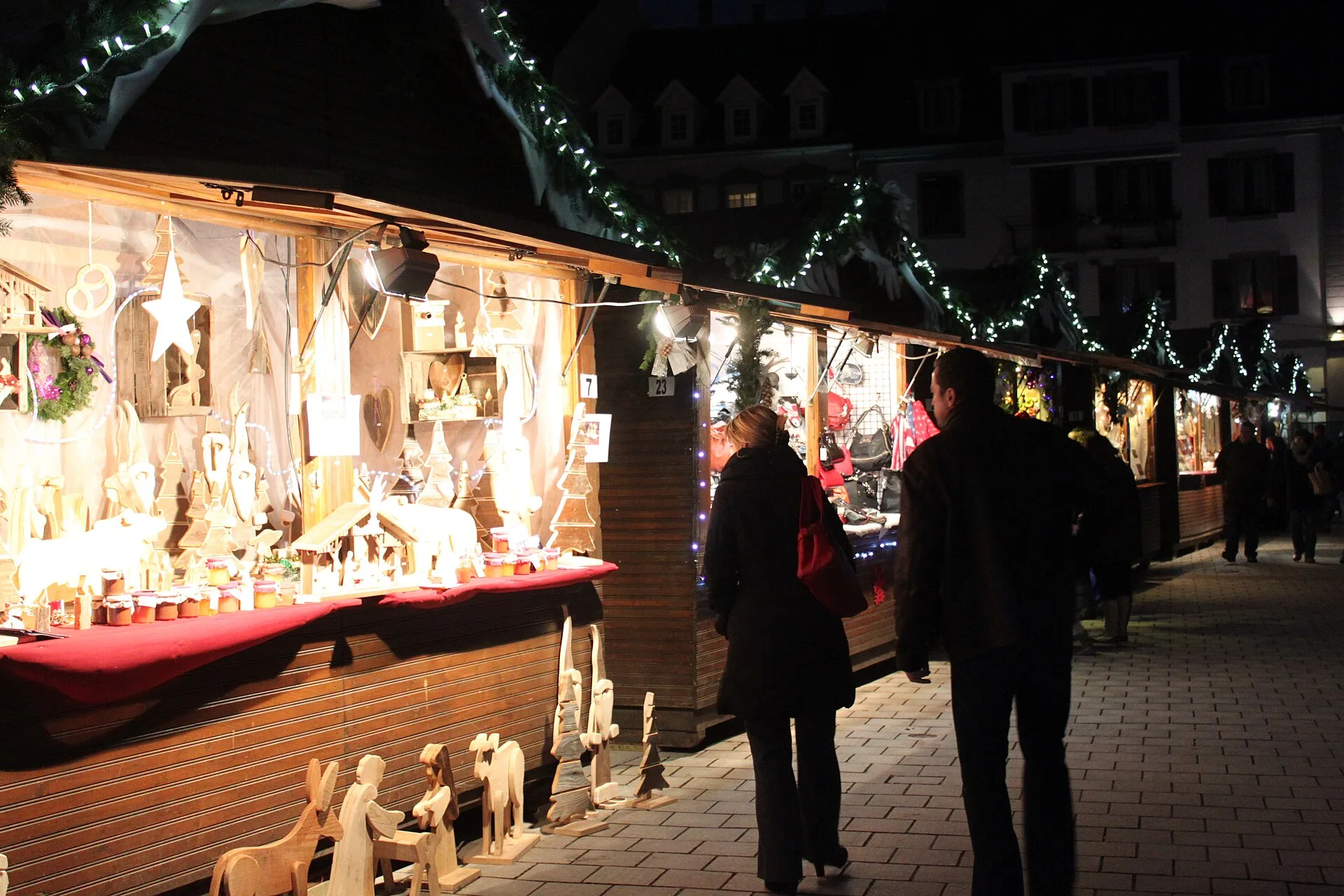 Le marché de Noël de Thann lors d'une précédente édition