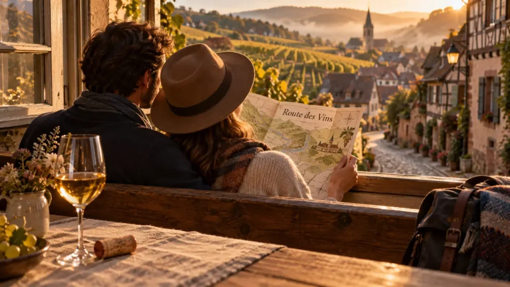 Que faire en alsace en amoureux : couple et route des vins en Alsace