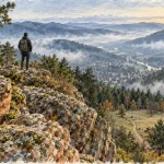 Panorama au rocher de mutzig, randonnée sur la Bruche