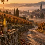 Visiter l’Alsace en octobre : vignoble et village aux colombages en lumière dorée