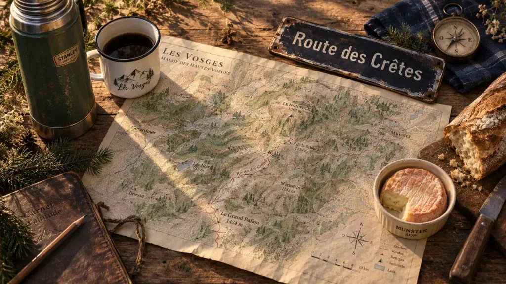 Visiter les Vosges en Alsace : crêtes, lacs et villages sans courir partout